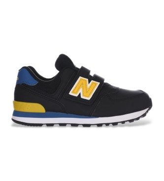 New Balance Usnjene superge 574 Core Hook & Loop black