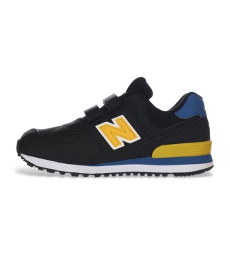 New Balance Usnjene superge 574 Core Hook & Loop black