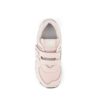 New Balance Skórzane sneakersy 574 Core Hook & Loop w kolorze różowym