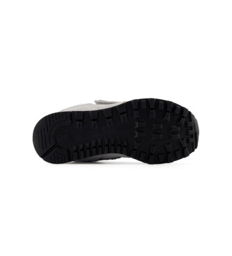 New Balance Leren Sneakers 574 Core Hook & Loop grijs, roze