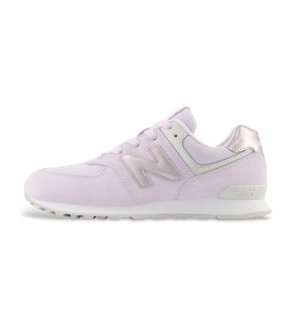 New Balance T�nis 574 Lace lil�s