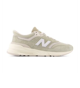 New Balance Scarpe da ginnastica in pelle verde 997R