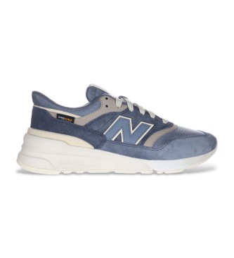 New Balance Skórzane buty sportowe 997R niebieskie