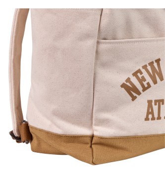 New Balance Beige Canvas-Rucksack