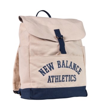 New Balance Mochila de lona bege