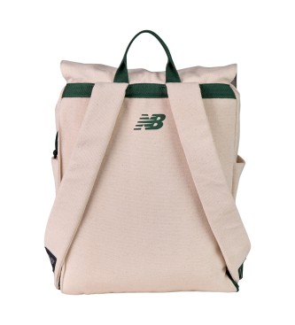 New Balance Mochila de lona bege