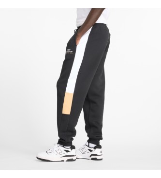 New Balance Broek Classics Fleece jogger zwart