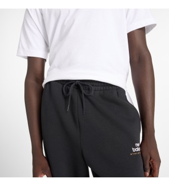 New Balance Pantaloni jogger classici in pile neri