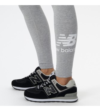 New Balance NB Essentials Leggings impilati grigi