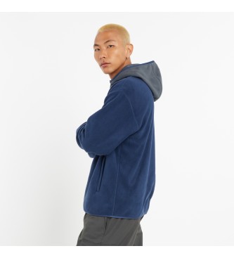 New Balance Marineblaue Fleece-Jacke