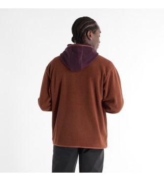 New Balance Brown Fleece Jacket