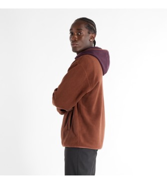 New Balance Brown Fleece Jacket