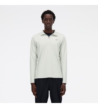 New Balance Space Dye pulover 1/4 Zip siva