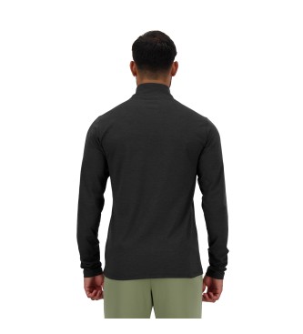 New Balance Space Dye 1/4 Zip jumper black