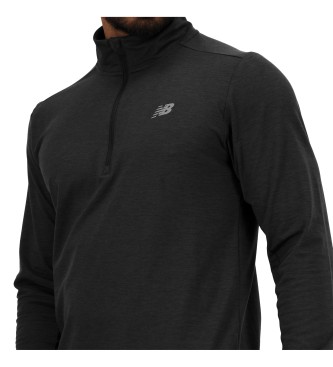 New Balance Space Dye 1/4 Zip jumper black