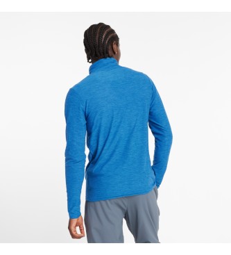 New Balance Space Dye 1/4 Zip jumper blue