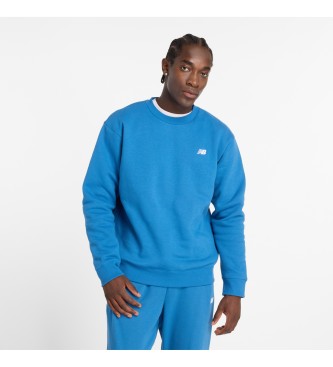 New Balance Sudadera Sport Essentials Fleece Crew azul