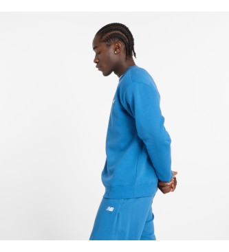 New Balance Sudadera Sport Essentials Fleece Crew azul