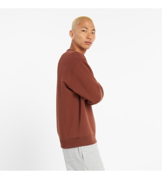 New Balance Sport Essentials Fleece Crew brun