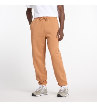 New Balance Sport Essentials Pantaloni jogger in pile marroni