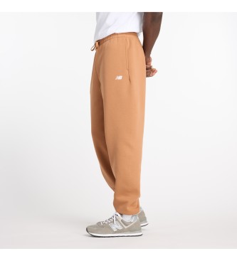 New Balance Sport Essentials Fleece-Jogger-Hose Braun