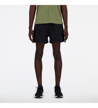 New Balance Short Sport Essentials Lined 5 nero