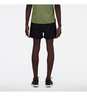 New Balance Short Sport Essentials Gefttert 5 schwarz