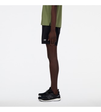 New Balance Short Sport Essentials Lined 5 preto