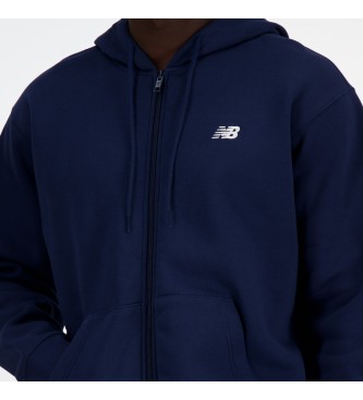 New Balance Sudadera con capucha Sport Essentials Logo French Terry marino