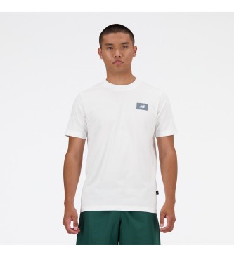 New Balance Camiseta Sport Essentials Logo blanco