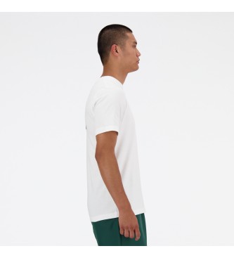 New Balance Camiseta Sport Essentials Logo blanco