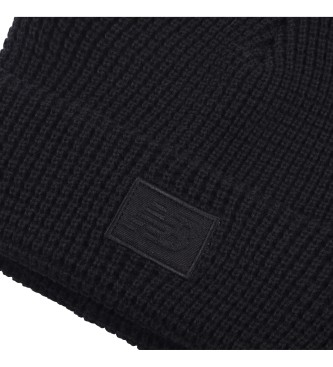 New Balance Gorro Waffle Knit cuffed negro