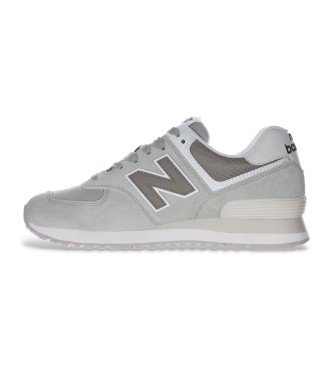 New Balance Leren sneakers 574 grijs