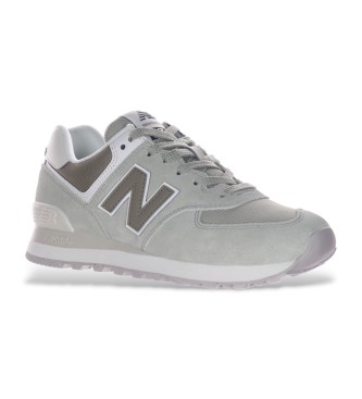 New Balance Leren sneakers 574 grijs