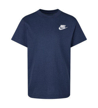 Nike T-shirt Futura bordada em azul-marinho da Sportswear  