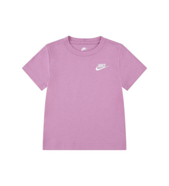 Nike T-shirt com logtipo rosa