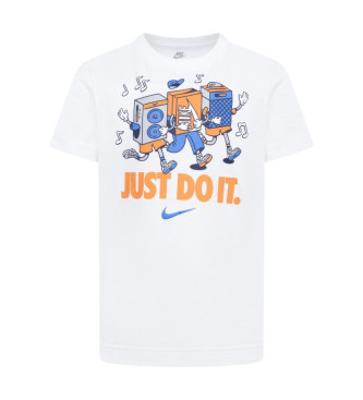 Nike Music Boxy T-shirt hvid