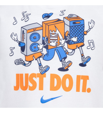 Nike T-shirt Music Boxy branca