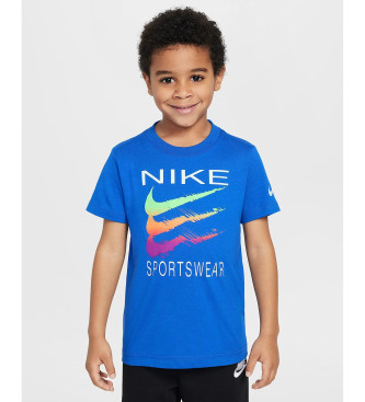 Nike Blue Swoosh T-shirt