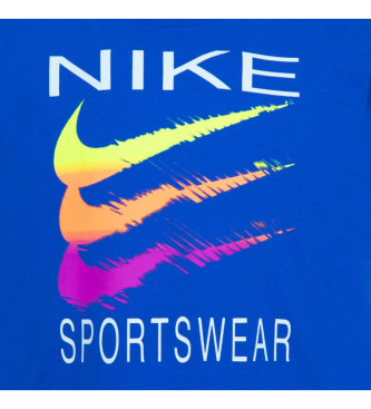 Nike Blauw Swoosh T-shirt