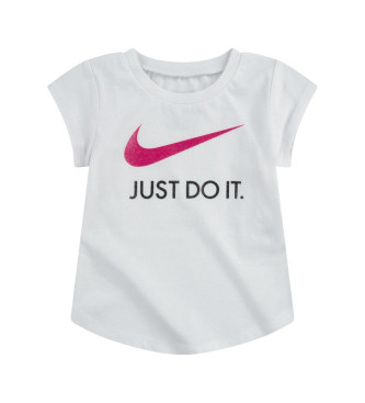 Nike T-shirt branca com o Swoosh