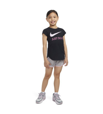 Nike Zwart Swoosh T-shirt