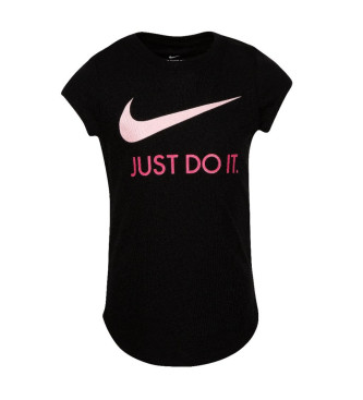 Nike Zwart Swoosh T-shirt
