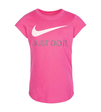 Nike T-shirt Swoosh cor-de-rosa