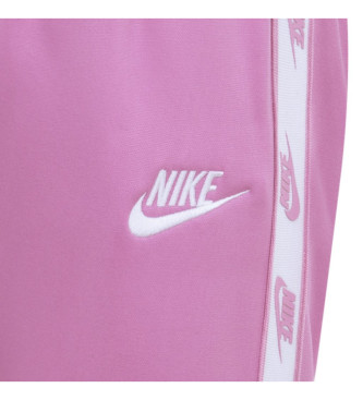 Nike Conjunto desportivo com fecho de correr cor-de-rosa