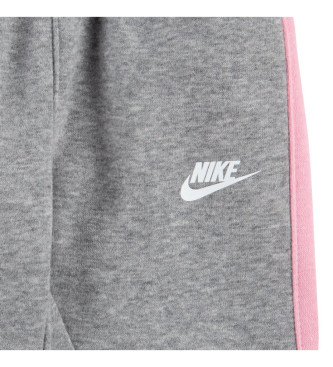 Nike Set sportivo oversize Futura rosa, grigio