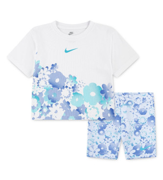 Nike Flow-Ral Set wei, blau