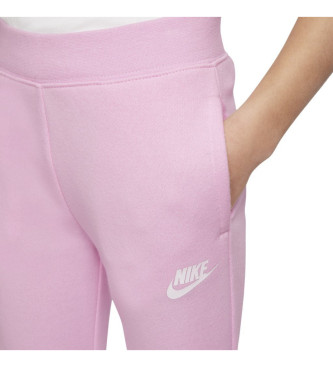 Nike Pantalon de jogging en polaire Club rose