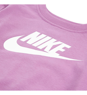 Nike Sweat-shirt en ponge rose