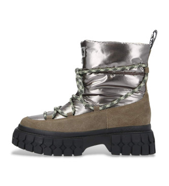 NO NAME Gravitee snow boots brown, silver